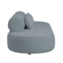 Ver imagem 7 de Sofá Orgânico Horizonte 4 Lugares 230cm Bouclé Azul Claro - Nexta Casa