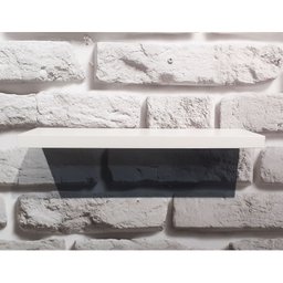 Kit 4 Prateleiras em MDF branco 30x10cm para qualquer ambiente organização Sala cozinha - 7