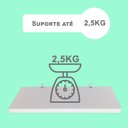 Ver imagem 5 de Kit 4 Prateleiras em MDF branco 30x10cm para qualquer ambiente organização Sala cozinha