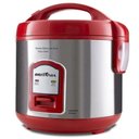 Ver imagem 2 de Panela Eletrica Arroz 400w Britania Faz 6 Xicaras Vermelha 220v