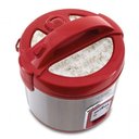 Ver imagem 3 de Panela Eletrica Arroz 400w Britania Faz 6 Xicaras Vermelha 220v