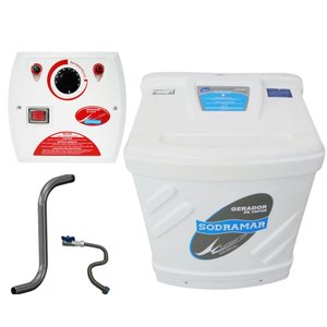 Sauna Universal 9kw C/ Comando (a) e Kit Instalação Sodramar