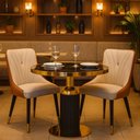Ver imagem 2 de Mesa de Jantar Redonda Imperial 70cm - Preto