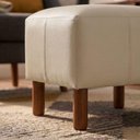 Ver imagem 6 de Puff Decorativo Verso 45x51 cm Pes Madeira Courino Tcs 725 Moll