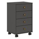 Ver imagem 2 de Gaveteiro 4 Gavetas Presence 