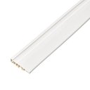 Ver imagem 1 de Rodapé de Pvc Spot Pisos Frisado Branco 7cm X 15mm X 2,20m