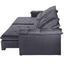 Ver imagem 3 de Sofá Exclusive Retrátil e Reclinável 230cm Braço 25cm Meu Sofá Online