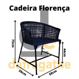 Cadeira Florença Corda Náutica - 2