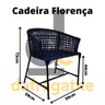 Cadeira Florença Corda Náutica - 2