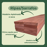 10 Ripas Sarrafos de Eucalipto 2x10x120cm Aplainado Artesanato - 5
