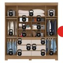 Ver imagem 5 de Guarda Roupa Casal 4 Portas Cadis Touch  Móveis