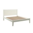 Ver imagem 2 de Cama Queen 100% Madeira Maciça Topázio Branco/Lavado