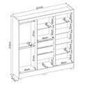 Ver imagem 4 de Guarda Roupa Casal 6 Portas 3 Gavetas Prático Móveis