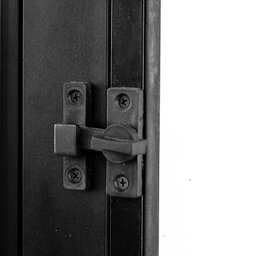 Porta Social Lambril Alumínio Preto 2.10 X 80 Lado Direito – Hale - 5
