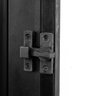 Porta Social Lambril Alumínio Preto 2.10 X 80 Lado Direito – Hale - 5