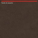 Ver mais imagens de Kit 8 Banquetas Altas Pretas com Assento Estofado e Encosto para Bancada Cozinha Preto/Marrom