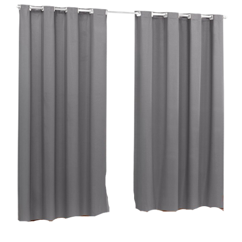Cortina Blackout 100% Tecido 2,80x1,80 Para Trilho Suíço:Cinza