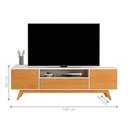 Ver imagem 2 de Rack para Tv 75 Polegadas Sala de Estar Off White Nature