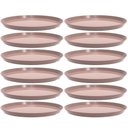 Ver imagem 1 de 12 Bandejas Redonda 34cm Amêndoa Servir Bar Restaurante Bubble Crippa