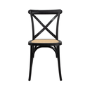 Ver imagem 3 de Kit 6 Cadeiras Paris Rattan Empilhável Polipropileno Sala Cozinha Jantar Estar - Mercado Cadeiras