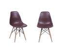 Ver imagem 2 de Kit 6 Cadeiras Charles Eames Eiffel Café Base Madeira Sala Cozinha Jantar - Bering