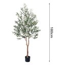 Ver imagem 2 de Árvore Oliveira Artificial Realista para Decoração Sala 1.80m