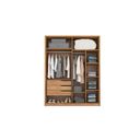 Ver imagem 2 de Guarda Roupa Casal 4 Portas Attore Móveis Marrom/Amendola
