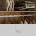 Ver imagem 6 de Guarda Roupa Casal 4 Portas e 3 Gavetas 230 x 180cm Attore Amendola Touch