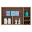 Ver imagem 3 de Armário Aéreo de Cozinha 120cm com 2 Portas Basculantes 100% MDF Vicenza
