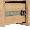 Ver imagem 4 de Mesa de Cabeceira Har Suspensa 1 Gaveta 1 Nicho - 45 cm X 36 cm Tauari