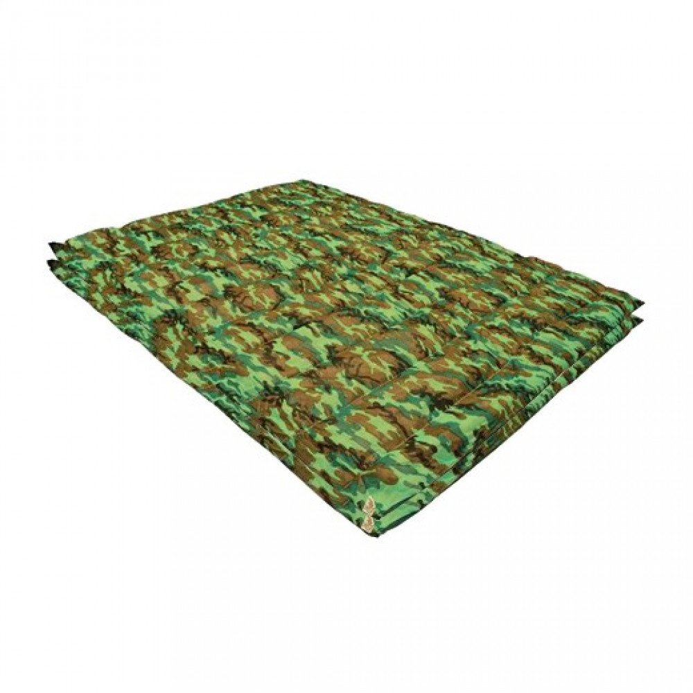 Kit 2 Colchonetes Casal Camuflado 190x130cm Com Bolsa Para Transporte - Emcompre