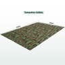 Kit 2 Colchonetes Casal Camuflado 190x130cm com Bolsa para Transporte - Emcompre - 3