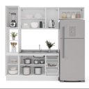 Ver imagem 5 de Armário de Cozinha Modulada Completa 4 Peças 240cm sem Tampo 250060 Meena Politorno Móveis