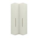 Ver imagem 5 de Guarda Roupa Modulado Bellagio 2 Portas de Bater MDP Bege Casa 812 94cm