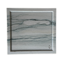 Ver imagem 1 de Bandeja Lavabo com Rebaixo Italiano Quartzito Perla Grey Polido 32x30cm