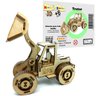 Brinquedo Quebra Cabeça 3D Trator Mdf - 1