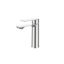 Ver imagem 1 de Torneira Baixa Misturador de Mesa Monocomando Cuba Lavatório Banheiro Lavabo Pia Cromada Luxo Metal