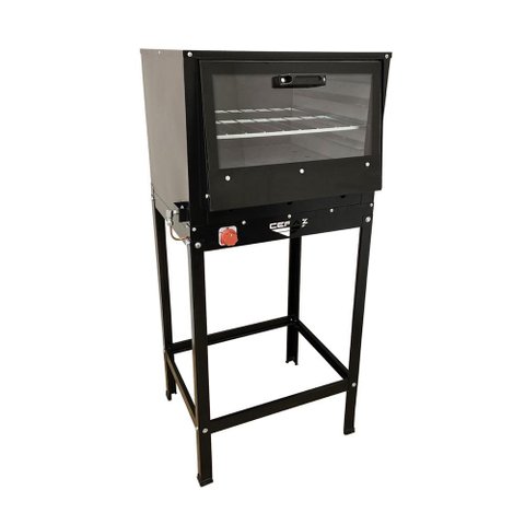 Forno Médio com Cavalete 80 Litros Baixa Pressão com Tampa de Vidro Cefaz Frg-08