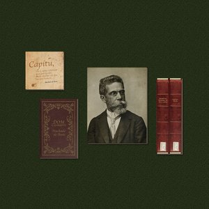Coleção Literária do Machado de Assis - Quadros ou Placas Modulares com 4 Peças