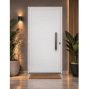 Ver imagem 2 de Porta de Giro Alumínio Branco Lambril C/puxador 40cm Maxx