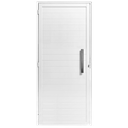 Ver imagem 1 de Porta de Giro Alumínio Branco Lambril C/puxador 40cm Maxx