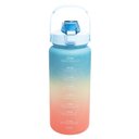 Ver imagem 2 de 3 Garrafas Squeeze Lyor Tie Dye de Policarbonato