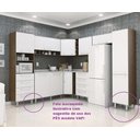 Ver imagem 2 de 5 Pés de Cozinha Cinza Vap Regula de 17 a 19cm para Gabinete Armario Balcão