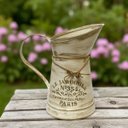 Ver imagem 2 de Vaso Jarro Decor de Metal Rústico Bege Le Jardinier 19,5cm