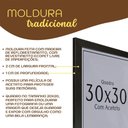 Ver mais imagens de Kit 3 Unidades Moldura 30x30 Quadro com Acetato