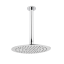 Ver imagem 1 de Ducha Redonda 20cm Slim Ultra Fina + Braço de Teto Cromado Brilhante