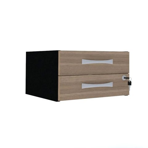 GAVETEIRO AÉREO 2 GAVETAS PANDIN PE40 - NATURALLE GA02GVPE40