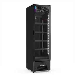 Freezer Vertical Sorvetes Frost Free -18 a -22ºc Slim 204/337l Vf28 All Black 220v - Metalfrio - 3 Freezer Vertical Sorvetes Frost Free -18 a -22ºc Slim 204/337l Vf28 All Black 220v - Metalfrio - 3