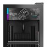 Freezer Vertical Sorvetes Frost Free -18 a -22ºc Slim 204/337l Vf28 All Black 220v - Metalfrio - 10