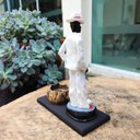 Ver imagem 3 de Zé Pelintra Bengala Porta Vela 15 Cm